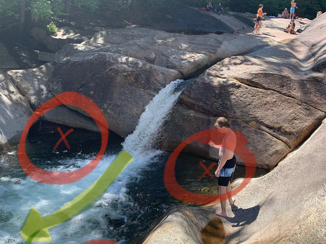 Franconia Falls-林肯必去景点