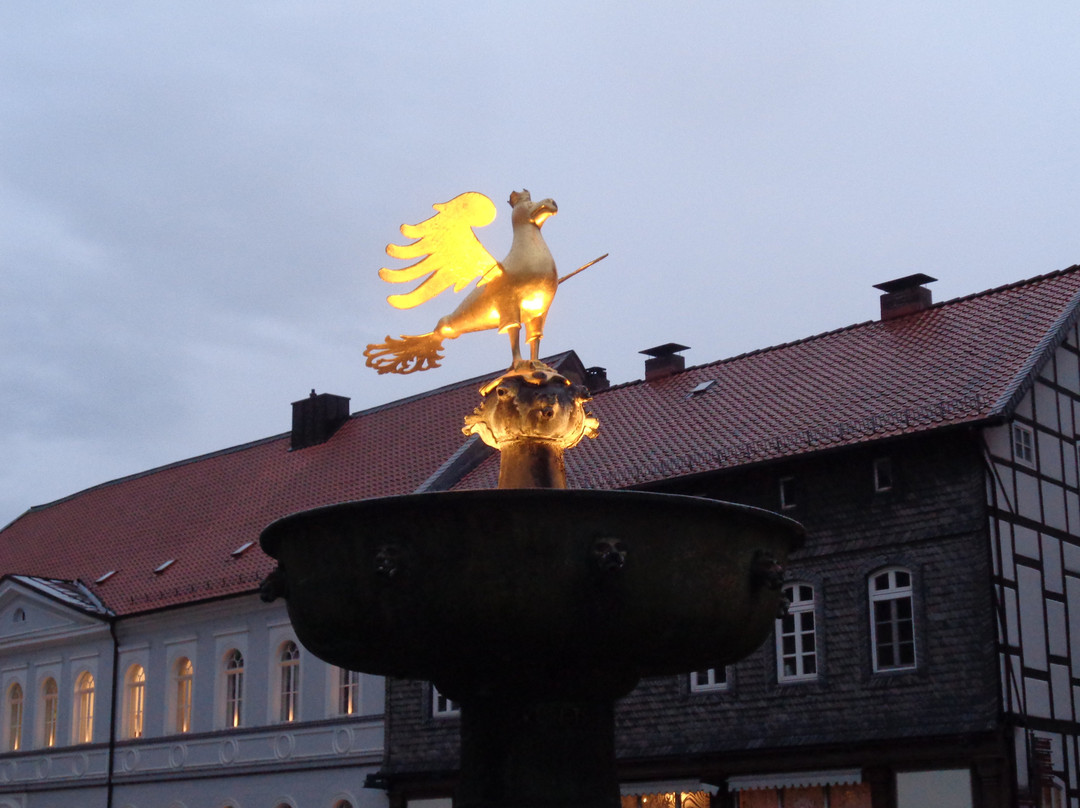 Marktbrunnen-戈斯拉尔必去景点