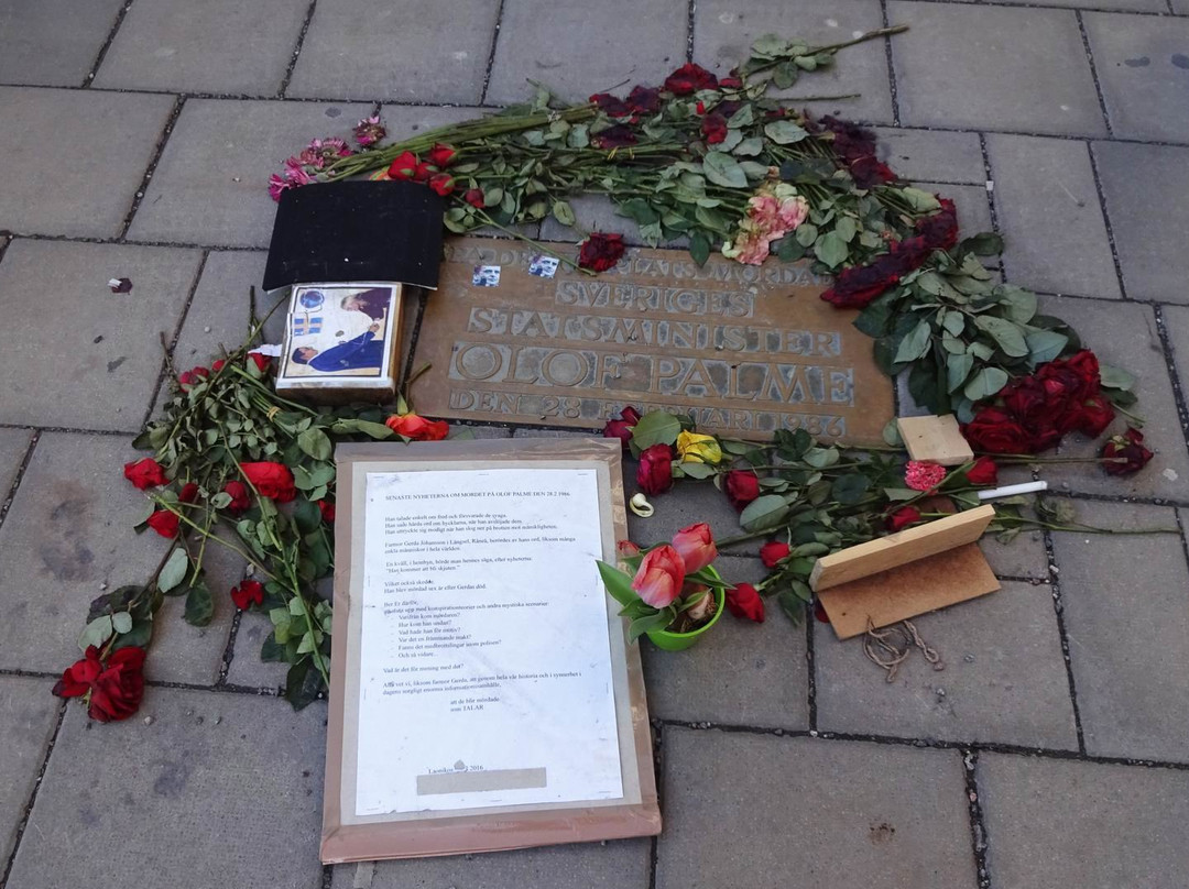 Olof Palme Memorial Plaque景点图片