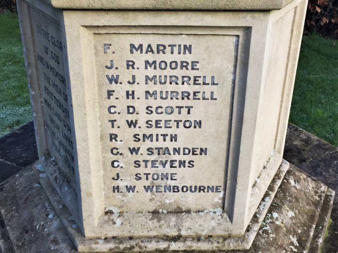 Frittenden War Memorial-Frittenden必去景点