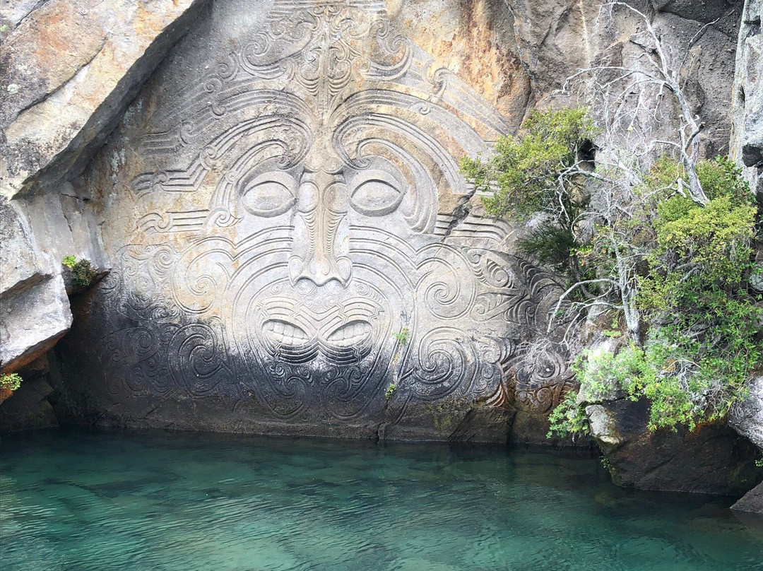 Maori Rock Carvings景点图片