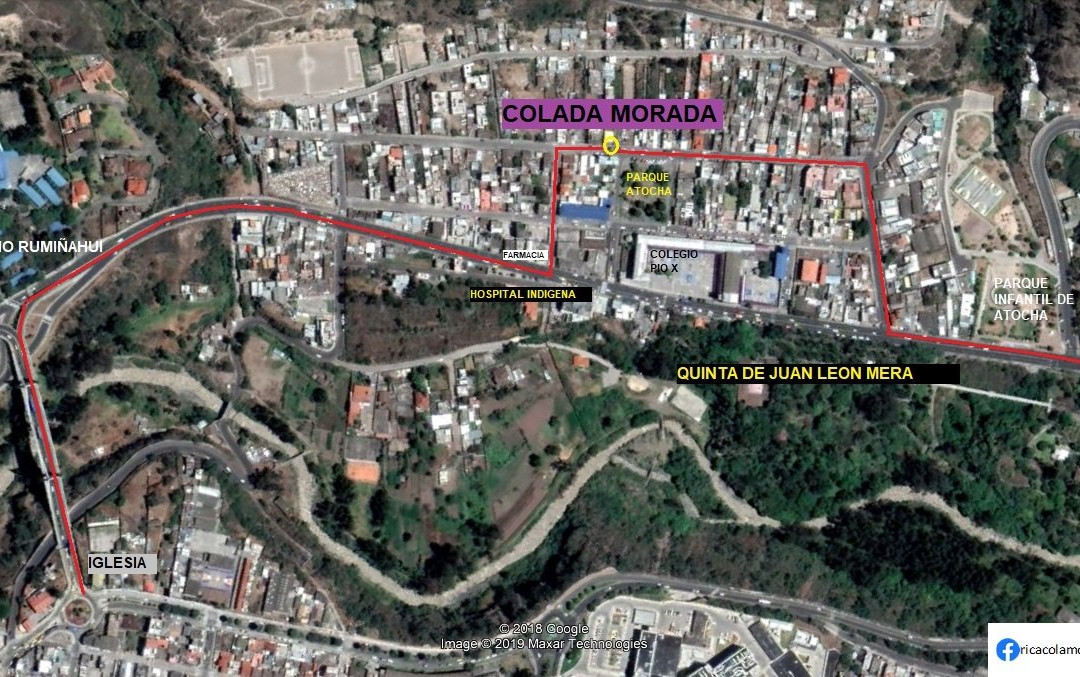 Colada Morada  - Dulce Moradita Ec - Yana Api