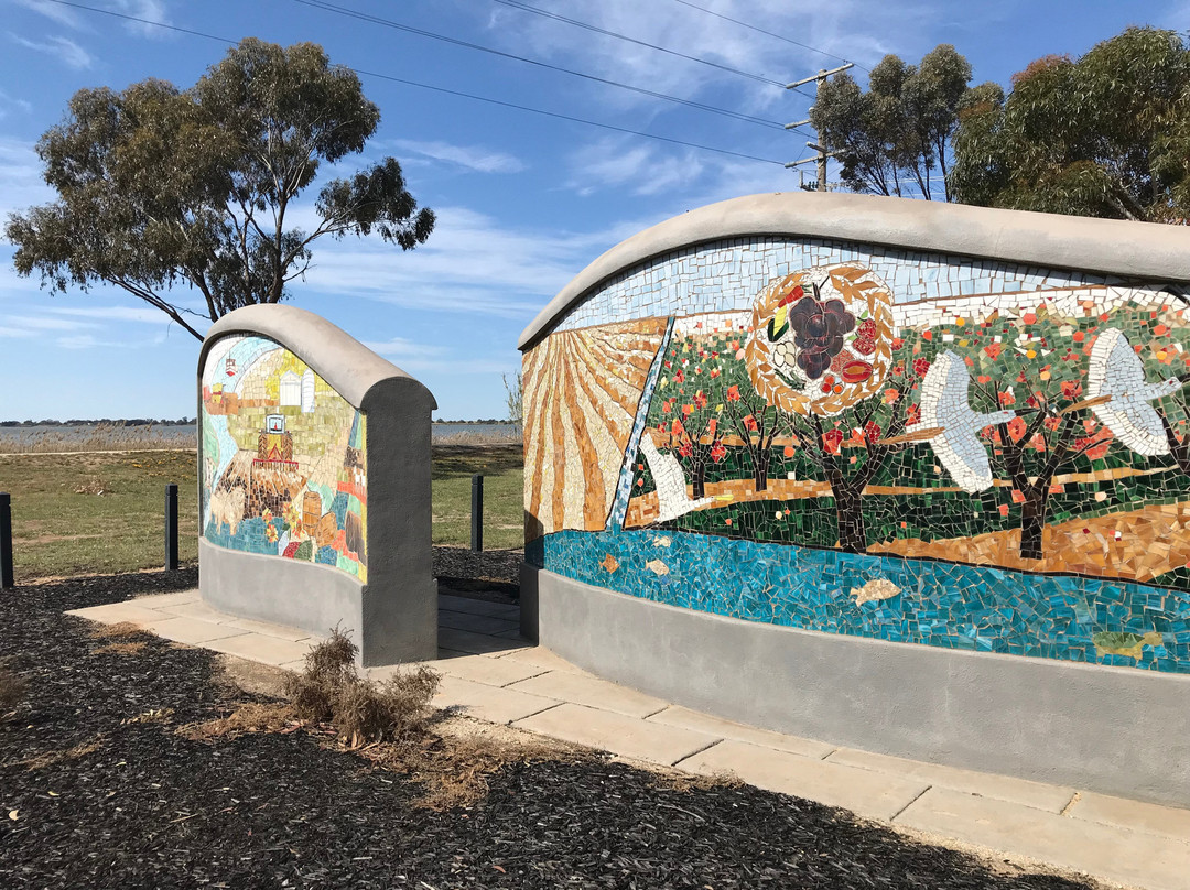 Lake Boga Story Wall