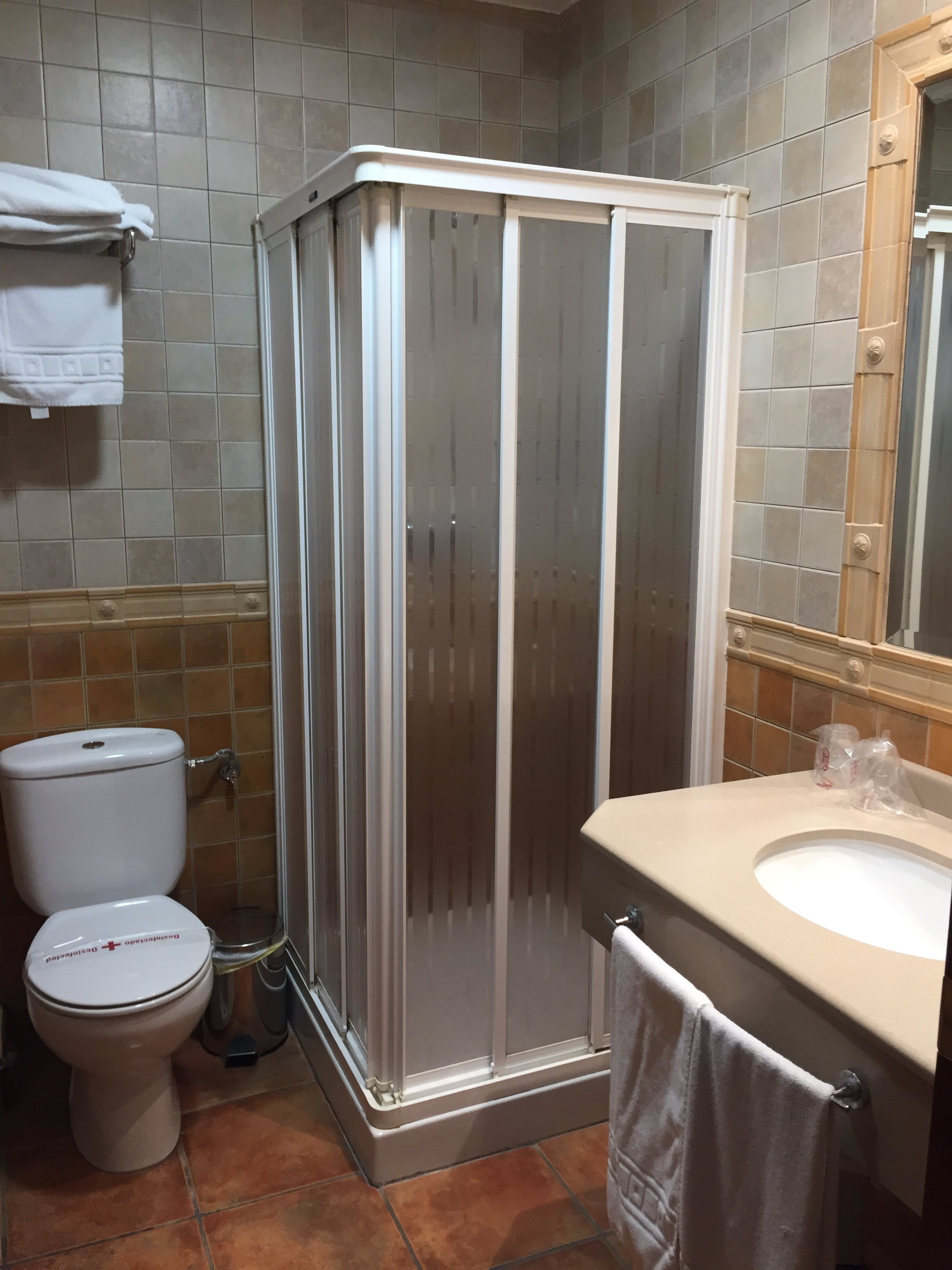 Hostal la Cepa-浴室