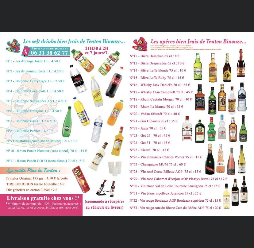 L'ice Cream Boisson Et Pizzas