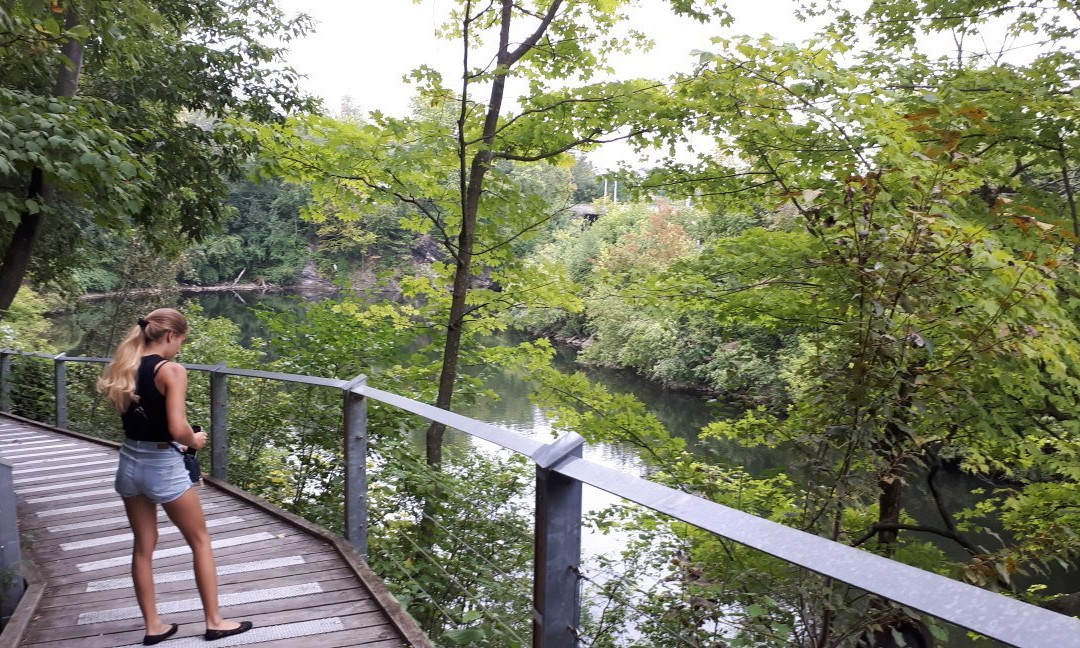 Promenade de la Gorge de la Rivière Magog-舍布鲁克必去景点