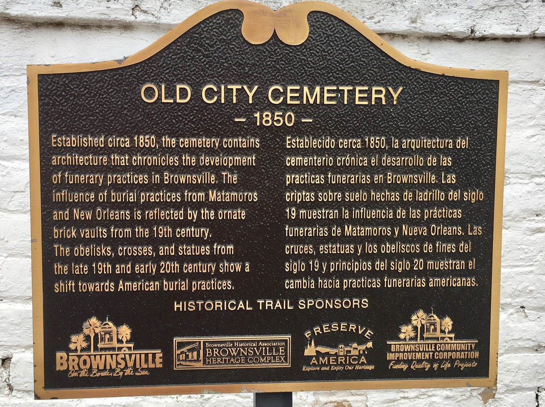 Old City Cemetery-布朗斯维尔必去景点