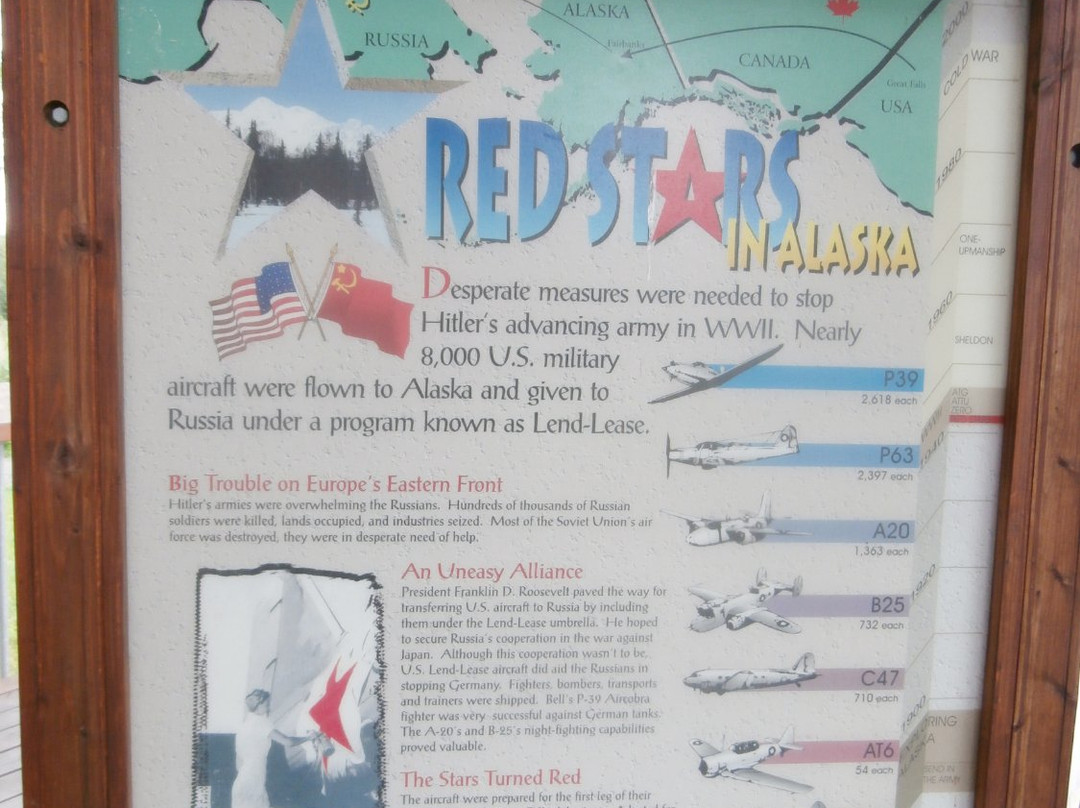 Alaskan War Veterans Memorial-塔尔基特纳必去景点