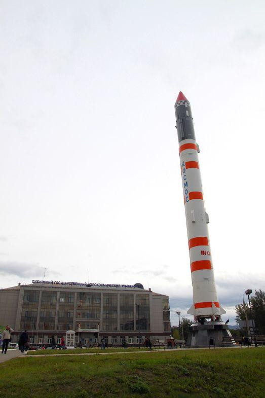 Rocket Kosmos Monument-克拉斯诺亚尔斯克必去景点