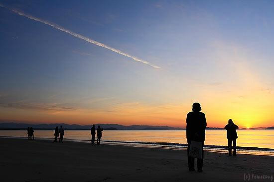 Miyajihama Beach-福津市必去景点