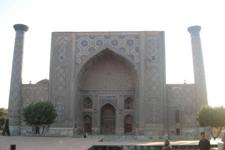Ulugbek Madrasah-撒马尔罕必去景点