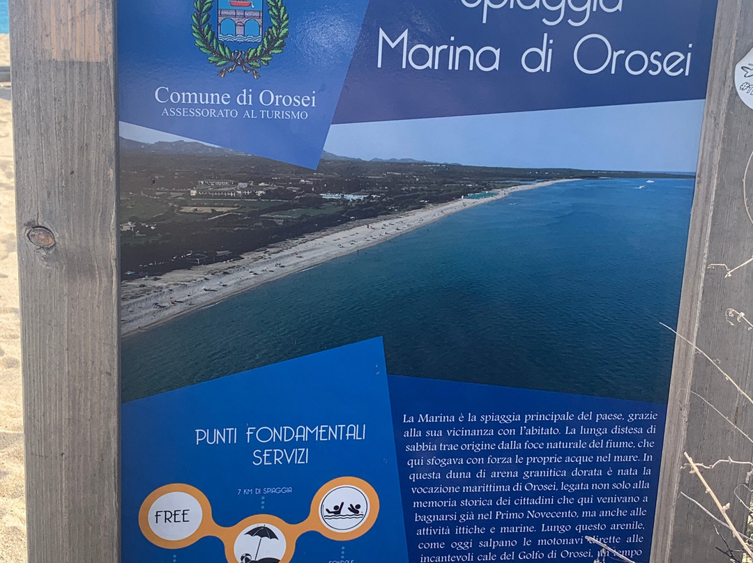 Spiaggia di Su Barone-奥罗塞必去景点