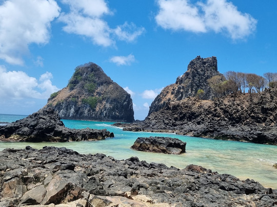 PÉ NA ILHA NORONHA-费尔南多-迪诺罗尼亚群岛必去景点