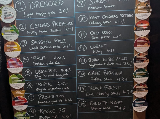 The Cellars Alehouse-梅德斯通必去景点