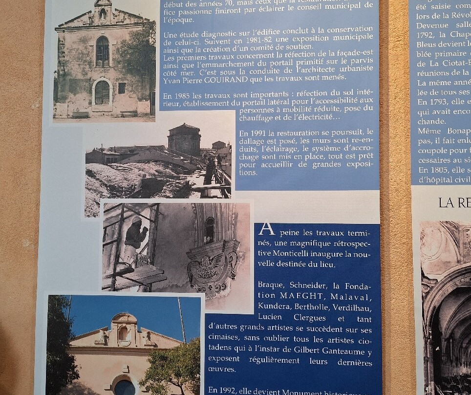 Chapelle des Pénitents Bleus-拉西奥塔必去景点