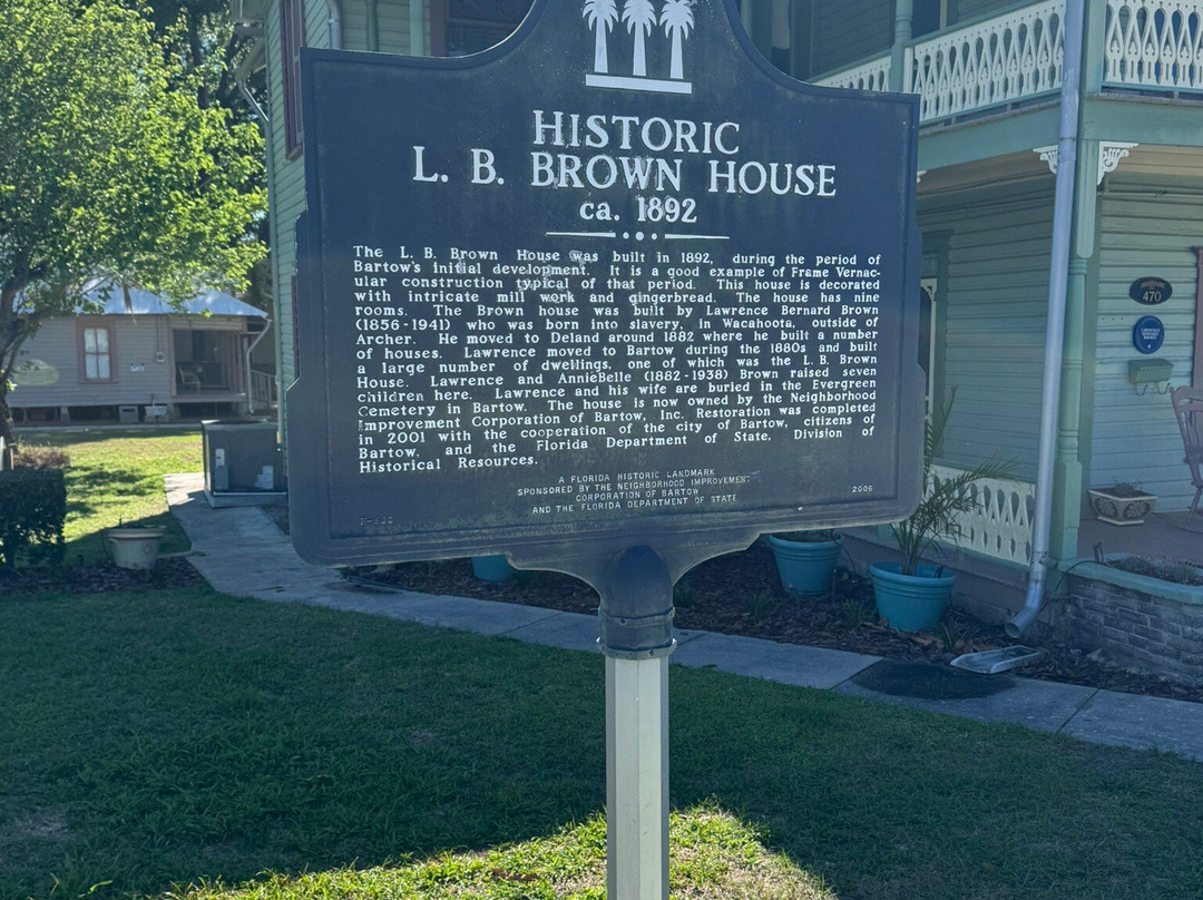 L. B. Brown House Museum-Bartow必去景点