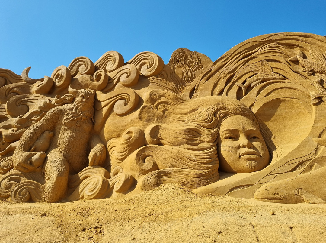 Sandskulpturfestival i Soendervig-灵克宾必去景点