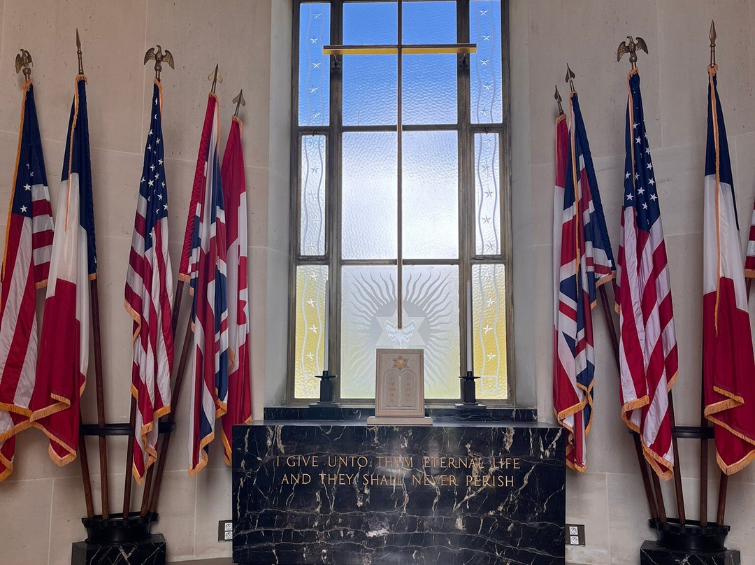 奥马哈海滩美军墓地-滨海科勒维尔必去景点