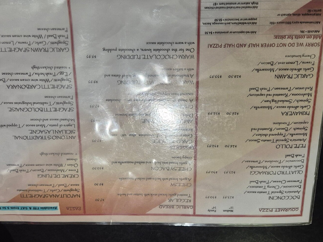 Antonio's Pizzaria