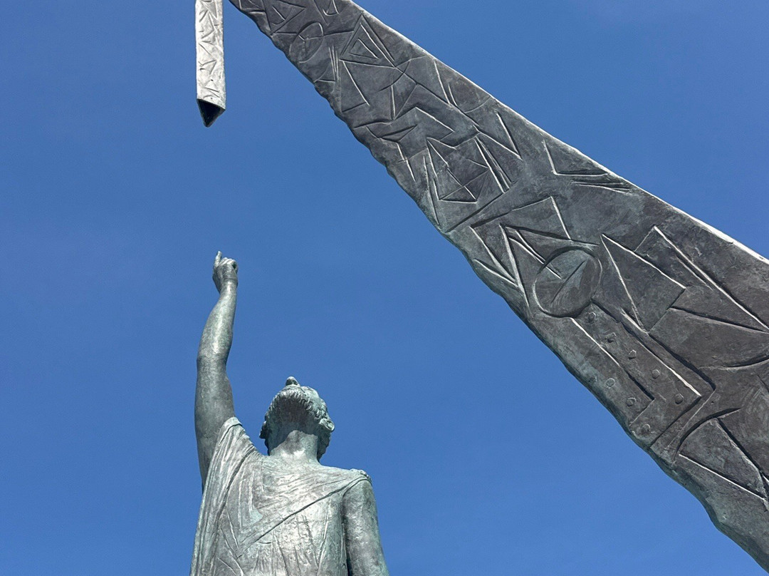 Pythagoras Statue-Pythagorion必去景点