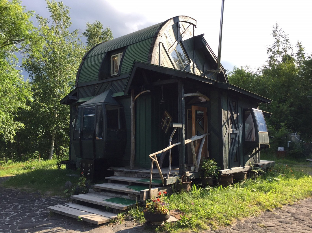 House made by waste material