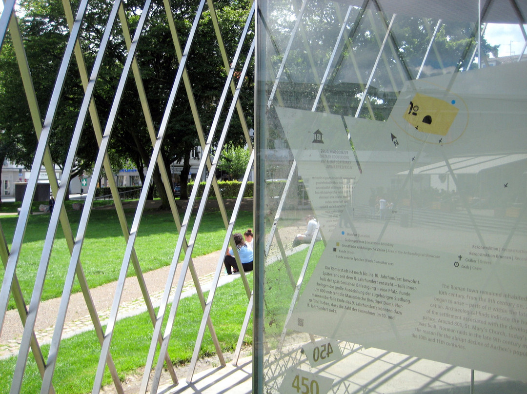 Archäologische Vitrine-亚琛必去景点