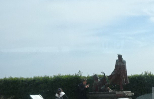 Omiyanomatsu / Statue of Kanichi and Omiya-热海市必去景点