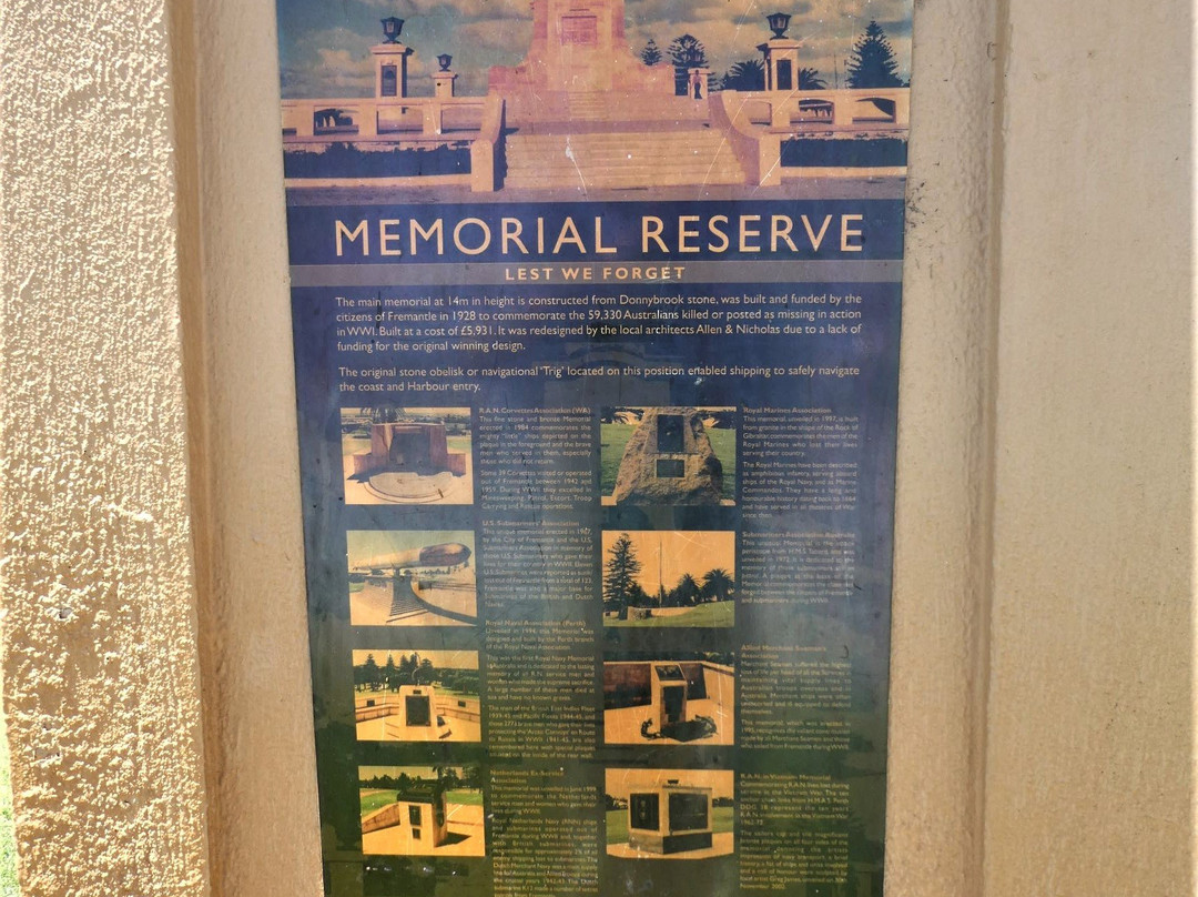 Fremantle War Memorial景点图片
