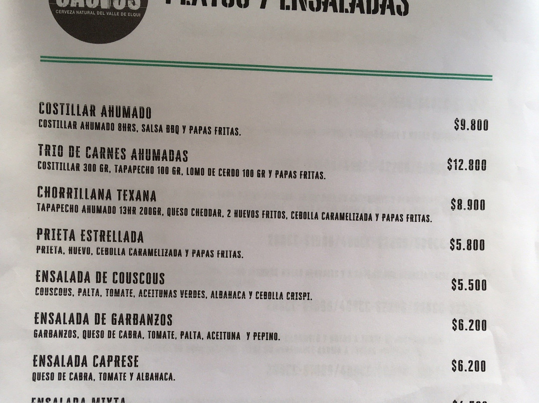 Cerveza Cactus-Vicuna必去景点