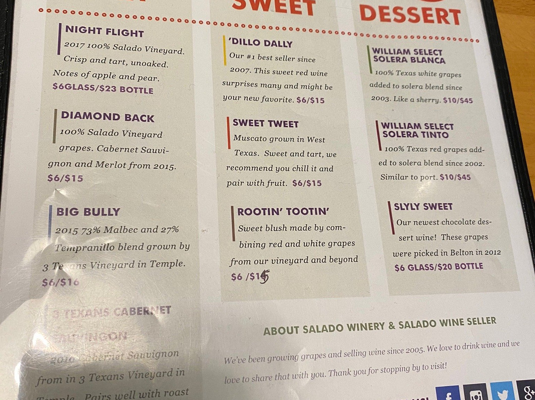 Salado Winery & Salado Wine Seller-Salado必去景点