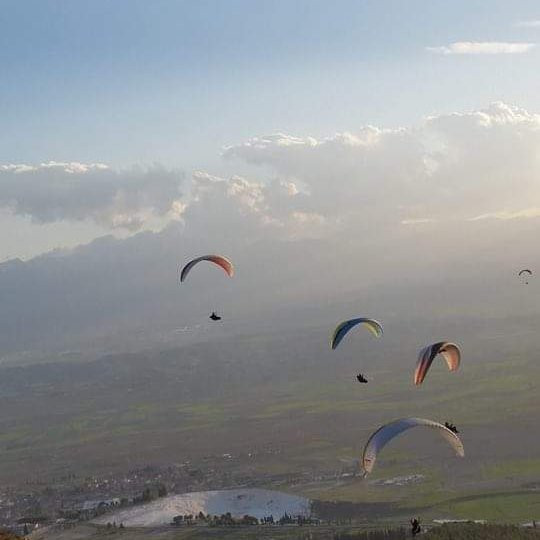 Pamukkale Tandem Paragliding-巴穆卡丽必去景点