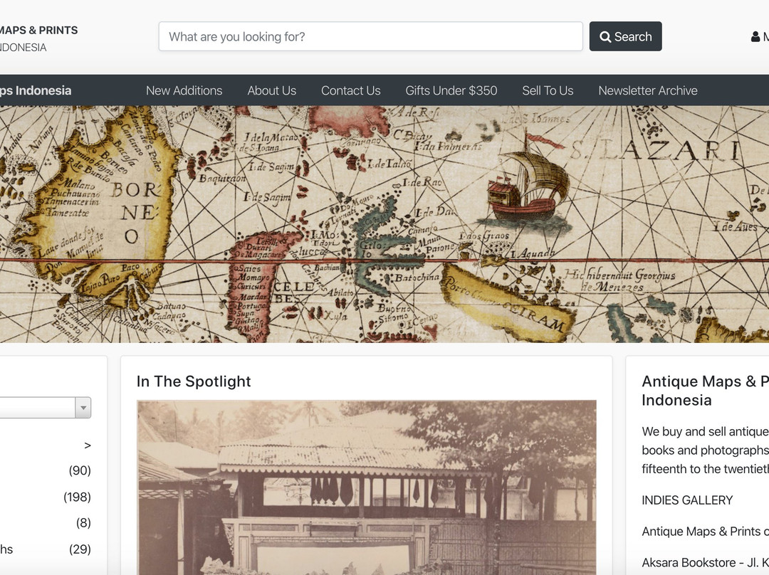 Indies Gallery - Antique Maps & Prints of Indonesia-雅加达必去景点