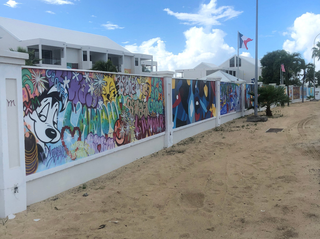 The Wall of Art-Marigot必去景点