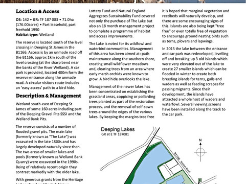 Deeping Lakes-Deeping St James必去景点