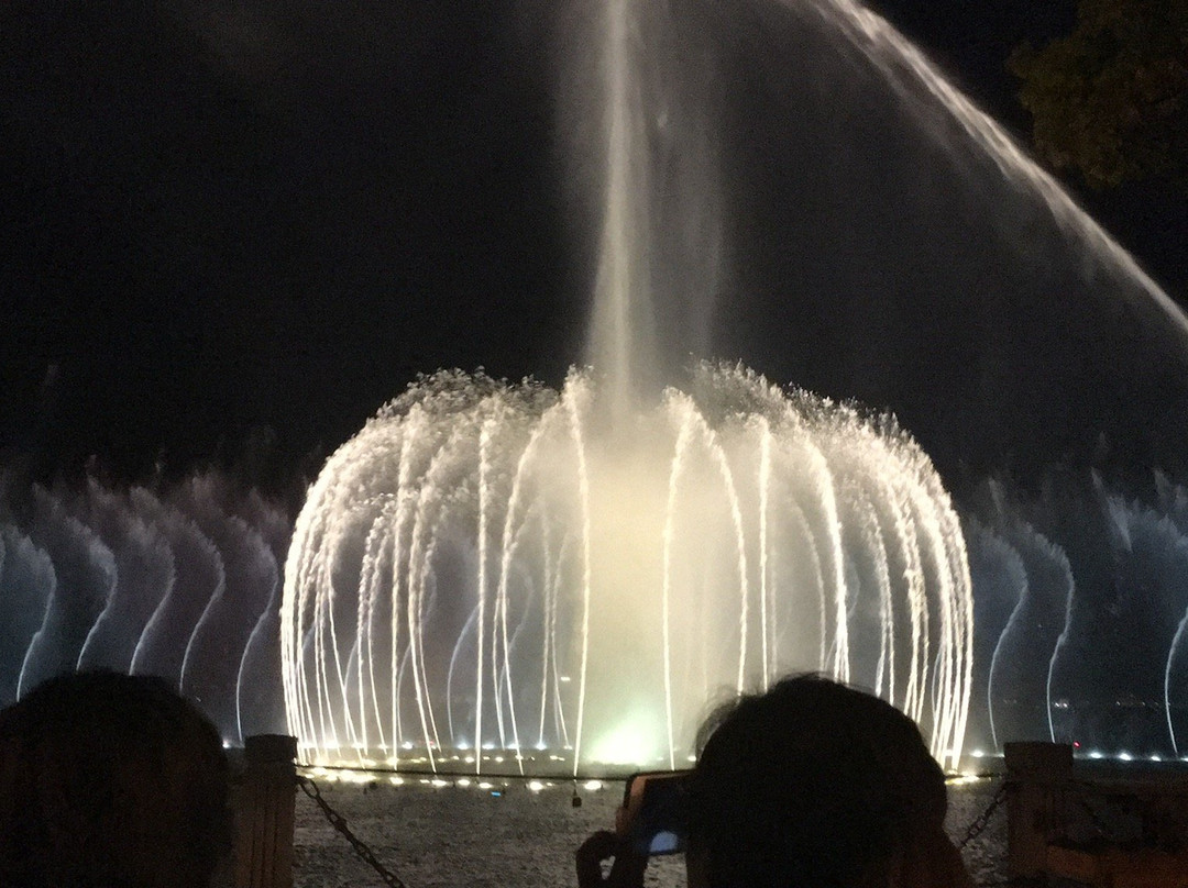 西湖音乐喷泉-杭州市必去景点