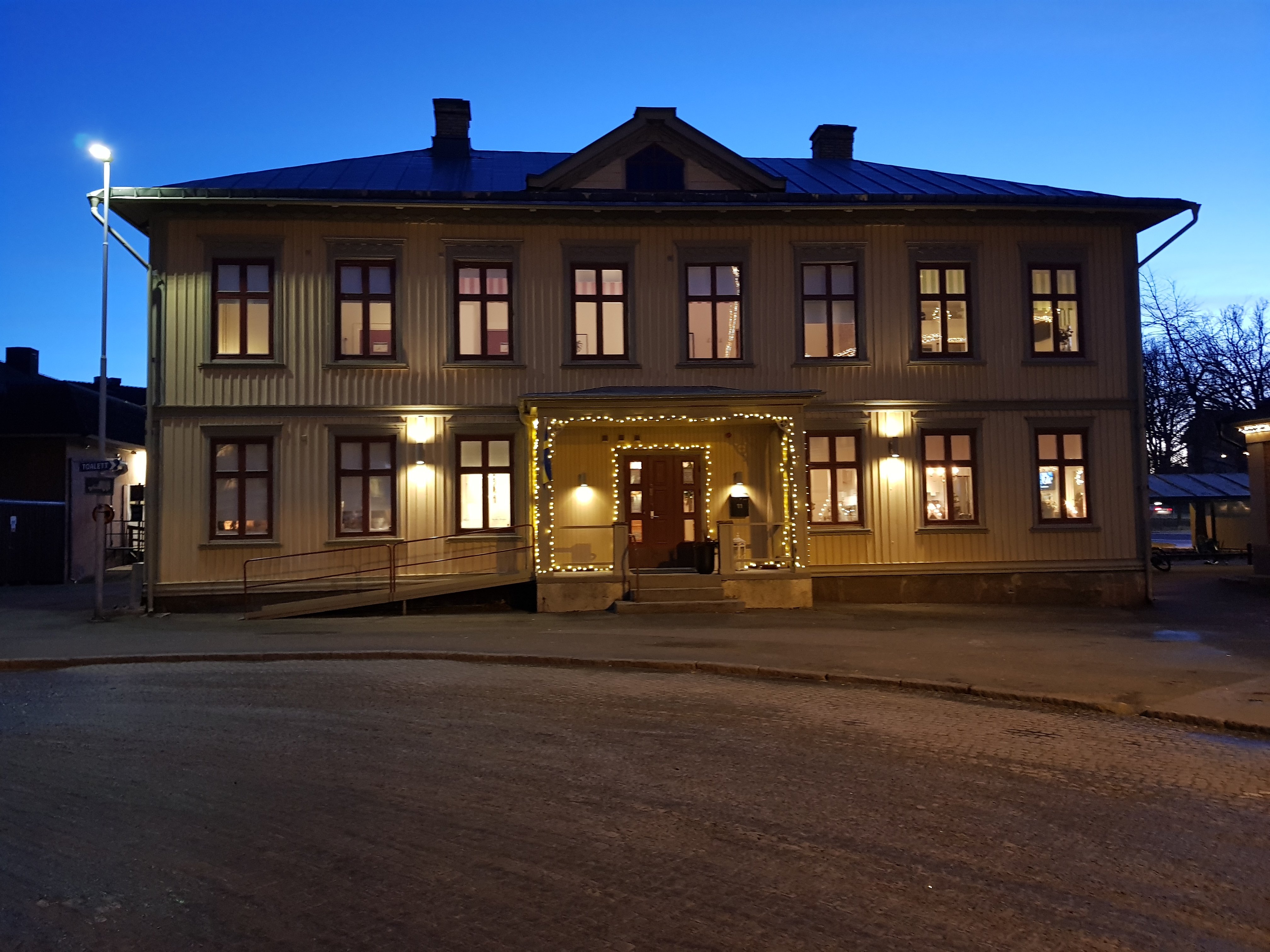 Jarnvagshotellet B & B-浴室