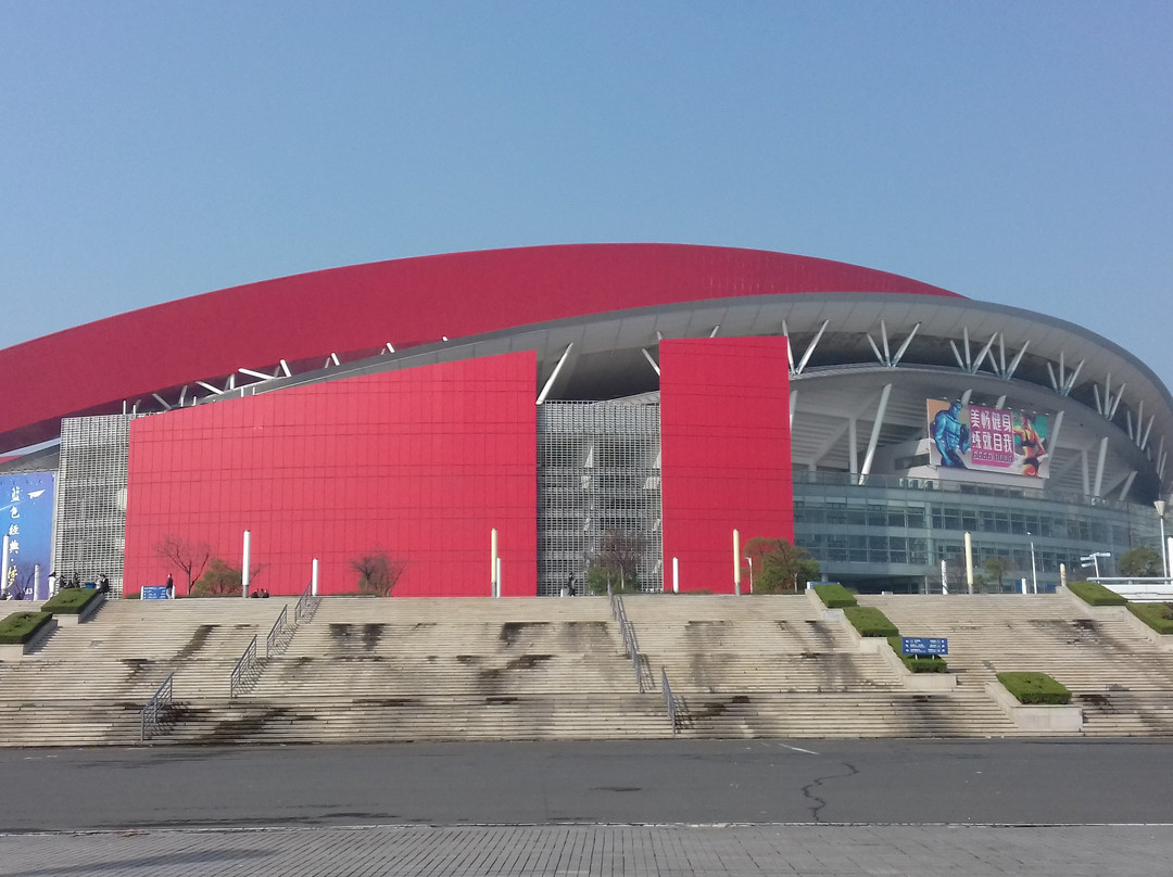 南京奥林匹克体育中心景点图片