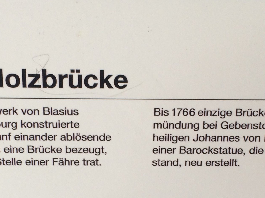 Holzbrücke-巴登必去景点