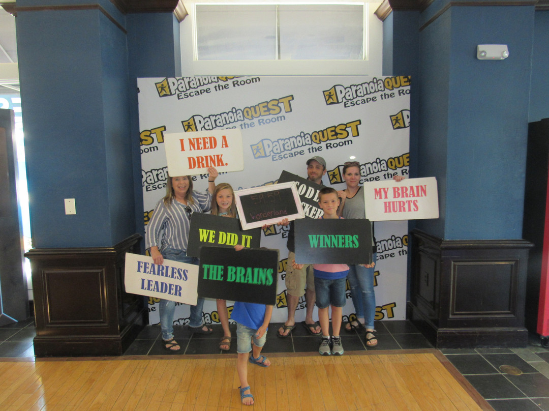 Paranoia Quest Escape the room-比福德必去景点