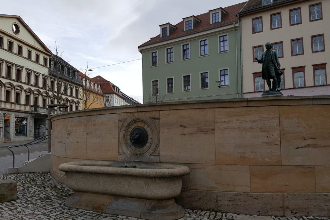 Wielandbrunnen-魏玛必去景点