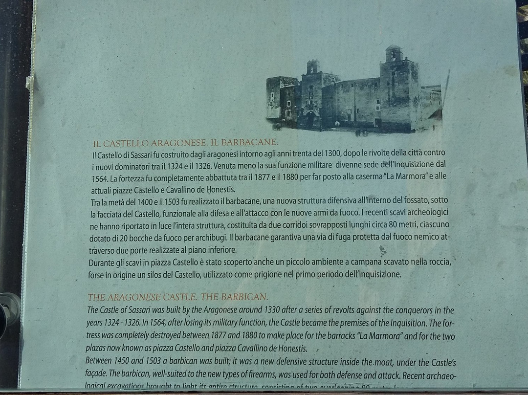 Castello Aragonese-萨萨里省必去景点