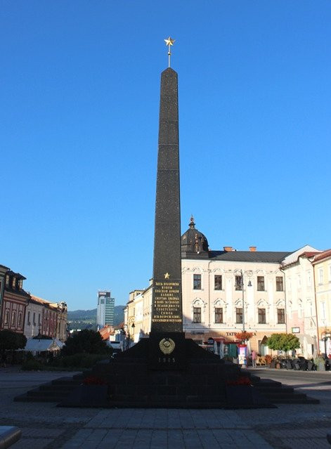 The black obelisk-Banska Bystrica必去景点