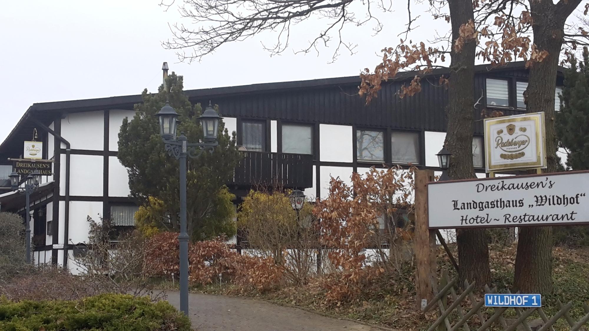 Dreikausens Landgasthaus Wildhof-浴室