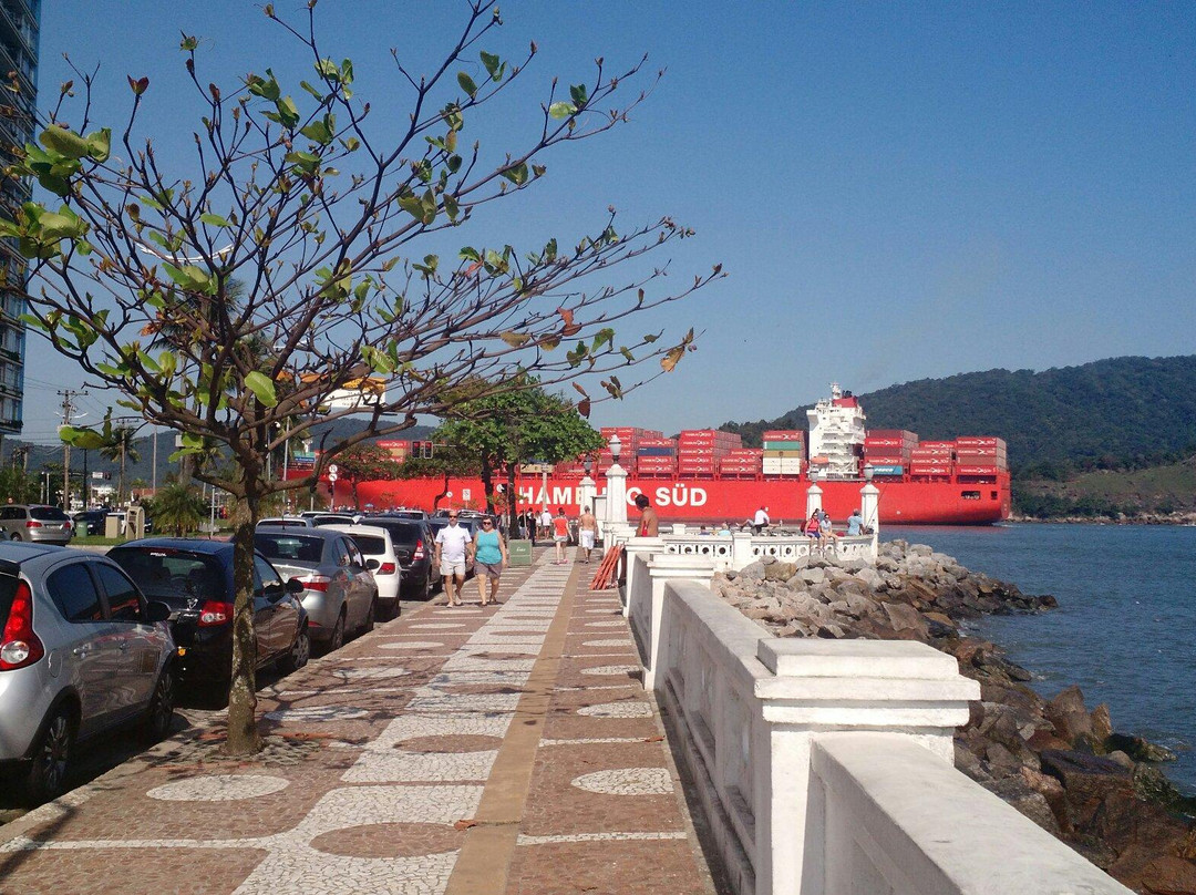 Praia da Ponta da Praia-桑托斯必去景点