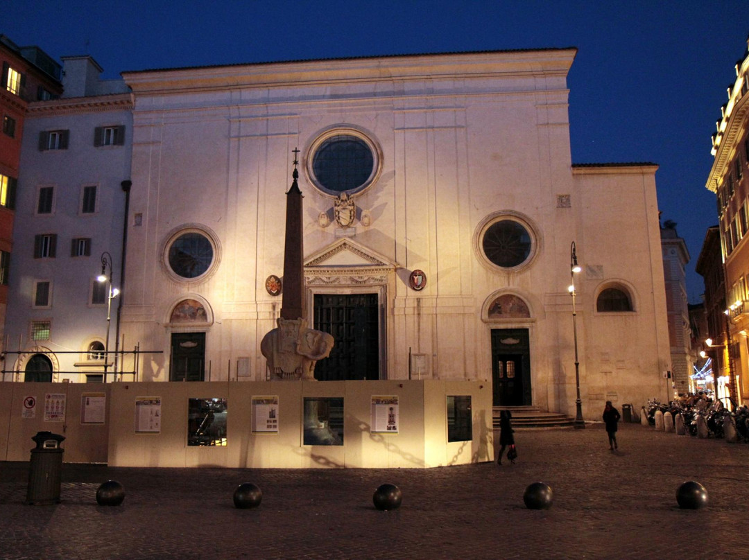 Elephant and Minerva Obelisk-罗马必去景点