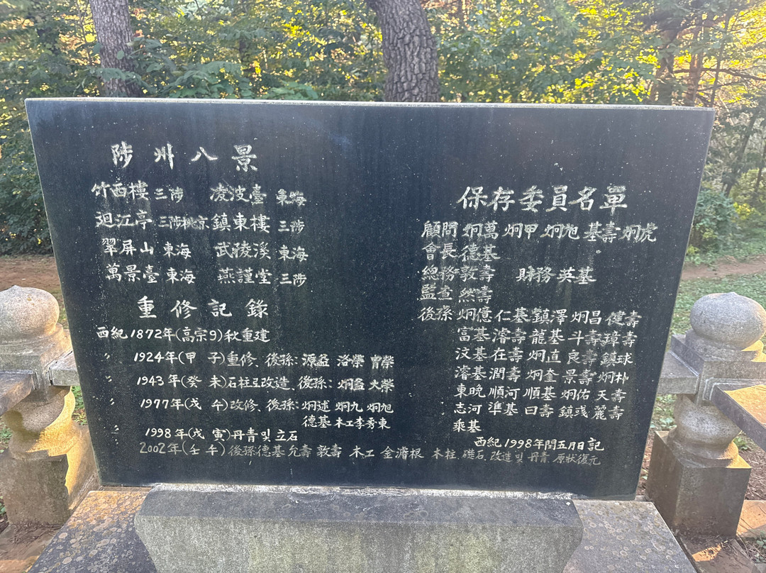 Mangyeongdae Pavilion-东海市必去景点
