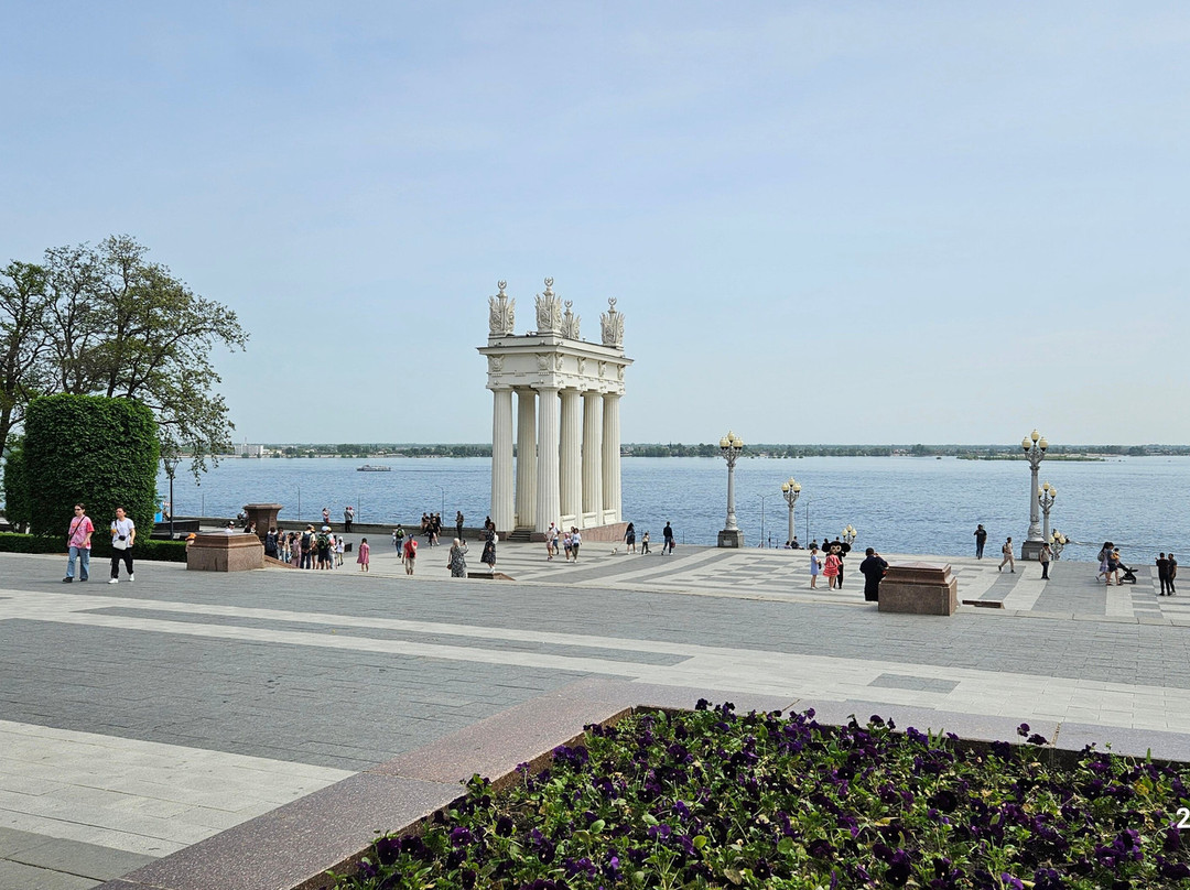 Central embankment of Volgograd景点图片