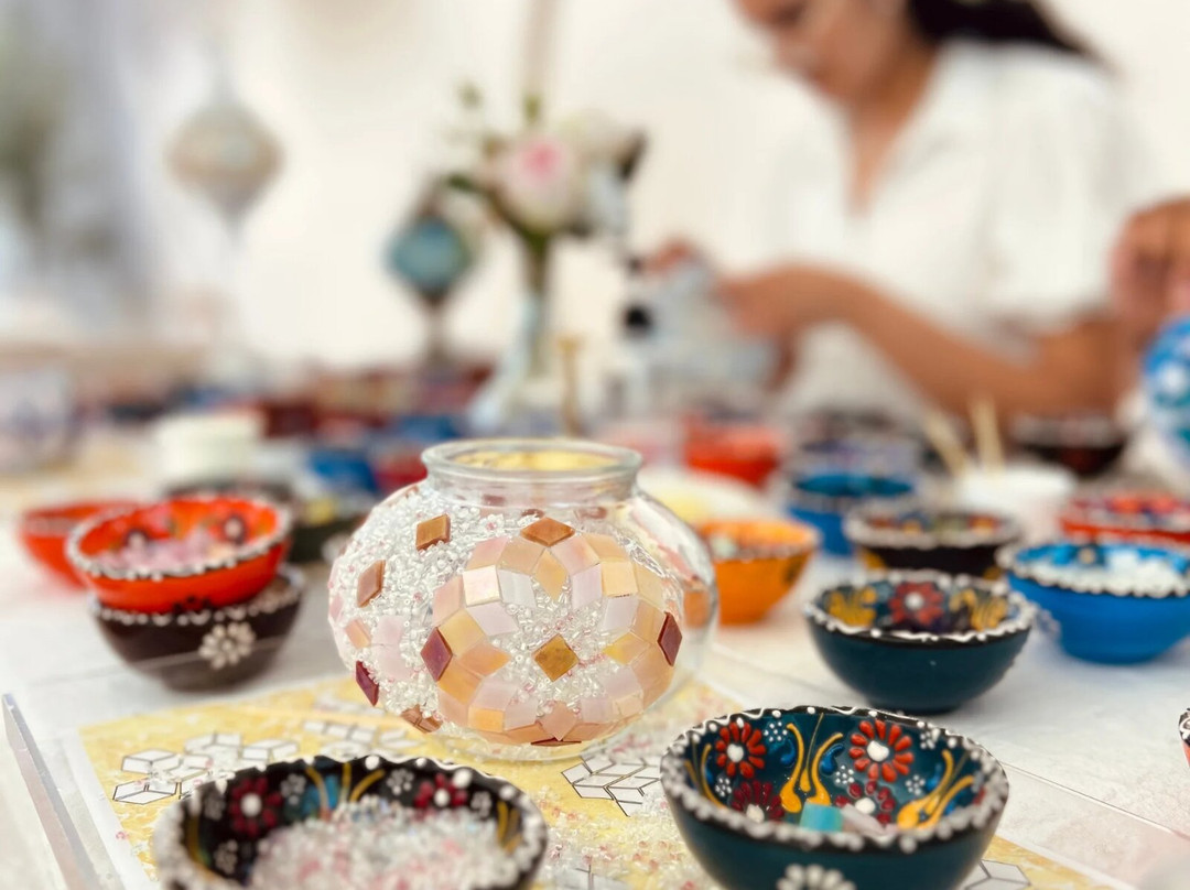 Mosaic Lamp Workshop-达拉斯必去景点