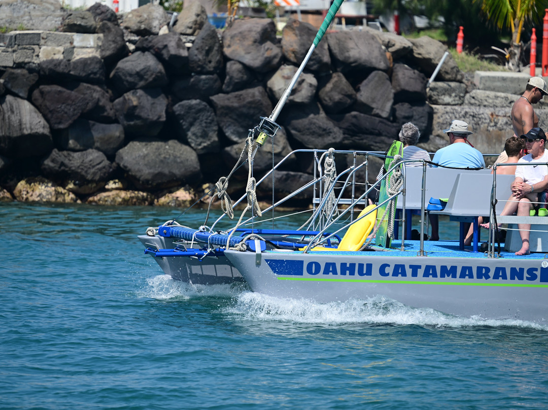 Oahu Catamarans-火奴鲁鲁必去景点