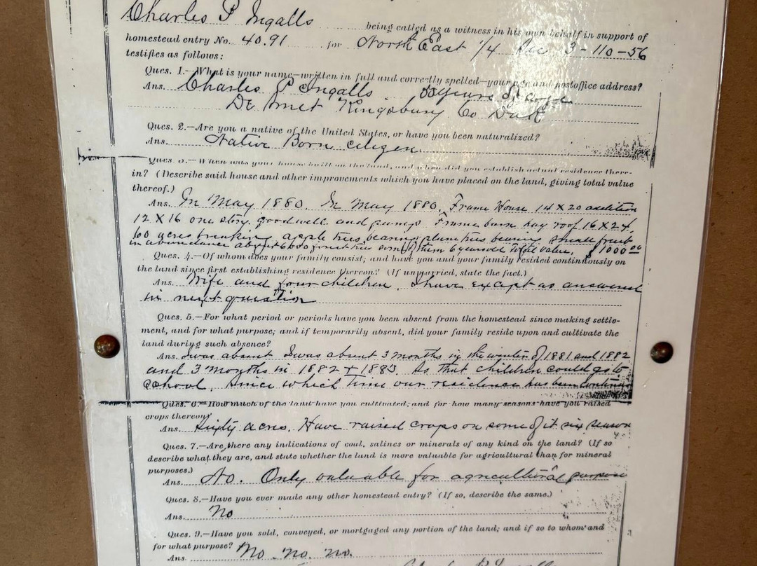 Ingalls Homestead - Laura's Living Prairie-De Smet必去景点